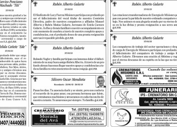 Fúnebres del Martes 28 de Marzo de 2023