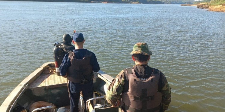 BÚSQUEDA Y EL PEOR DESENLACE. Varias fuerzas de seguridad colaboraron con los rastrillajes, hasta que el 7 de enero pasado hallaron los cuerpos.