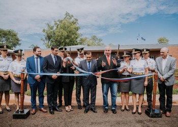 Inauguraron el nuevo edificio de la Universidad de las Fuerzas de Seguridad
