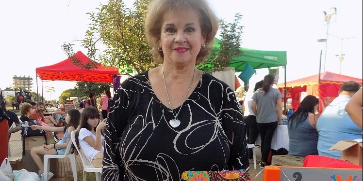 La emprendedora Estela Barrionuevo. Su emprendimiento se llama “El taller de Estela”. En Instagram @barrionuevo1210