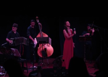 Concierto de Loreley Benítez y  el Quinteto Tangazo en Oberá