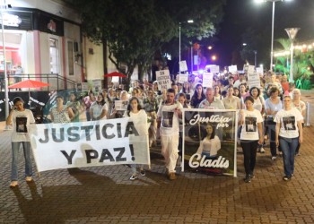 A un año del crimen de Gladis Gómez marcharon en pedido de justicia