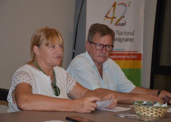 Marta Wieremiey fue reelecta como presidente de la Federación de Colectividades