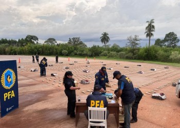 Eldorado: la PFA halló cerca de una tonelada de marihuana