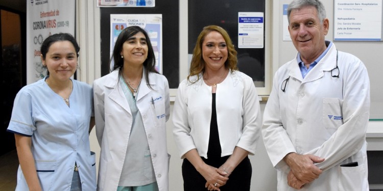 PROFESIONALES. Andrea Escalante Marassi, Ariadna De Brum, Rosario Flor y Carlos Ferreyra.