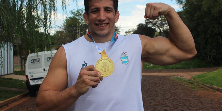 MISIONERO. Ricky Báez, oro en Asunción 2022, defenderá la corona en Santa Fe.