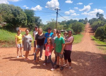 Vecinos de Villa Cristen en Oberá reclaman por obras de empedrado y cordón cuneta