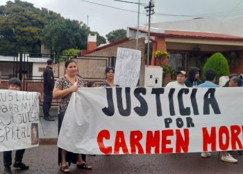 Crimen de Carmen Morel: “Sentimos que en Jardín América no hay justicia”