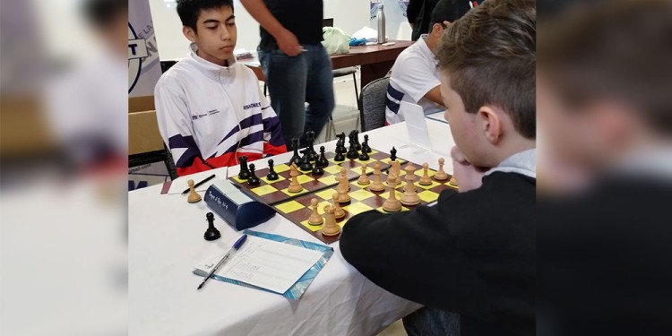 DE OTRO NIVEL. Jesús volvió a demostrar toda su categoría en el tablero.