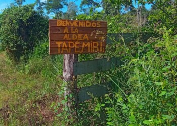 Aldea mbya Tapé Mirĩ pide la apertura de un camino de acceso hacia la comunidad