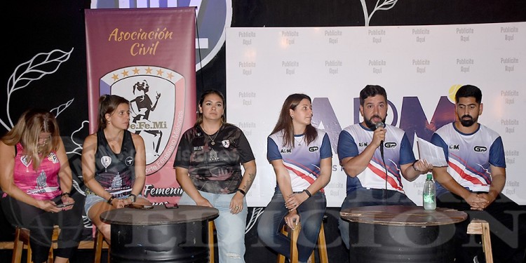 OBJETIVOS. Magán Paoloni, en la presentación del último jueves. Una de las metas es consolidar el cirucuito local.