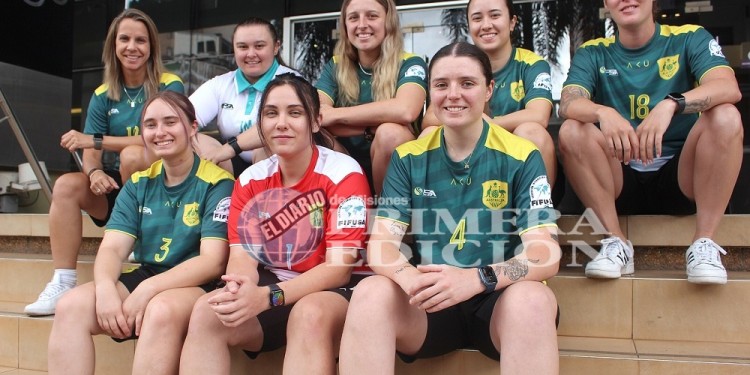 HAY EQUIPO. El seleccionado australiano se hospeda en Posadas y se prepara para el Mundial Femenino que arrancará hoy en Montecarlo. Ellas juegan mañana.