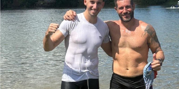 VOLARON ALTO. Damián y Franco, brillaron en el selectivo de Gualeguaychú.