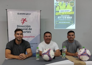 Guacurarí lanzó torneo infantil aniversario