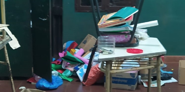La inseguridad que duele: robo y destrozos en la Escuela N°16 de Corpus