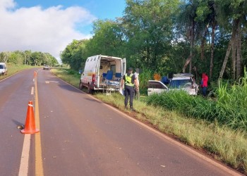 Alcoholizado despistó en la ruta Provincial 103 con su pareja y su hijo a bordo