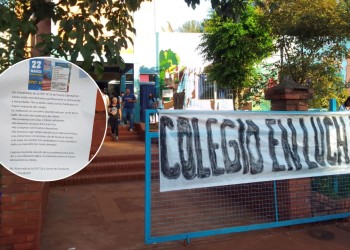 Toma de la EPET 33 por falta de infraestructura: “Damos clases parados, esa es la triste realidad”