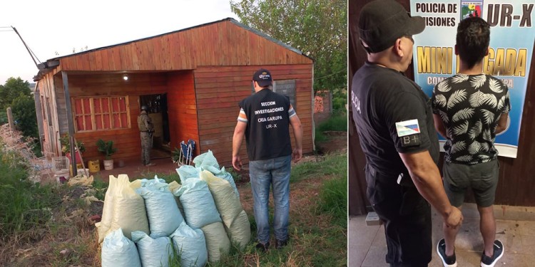 ALLANAMIENTOS. Desde las primeras horas de ayer, se realizaron los operativos para esclarecer los hechos.