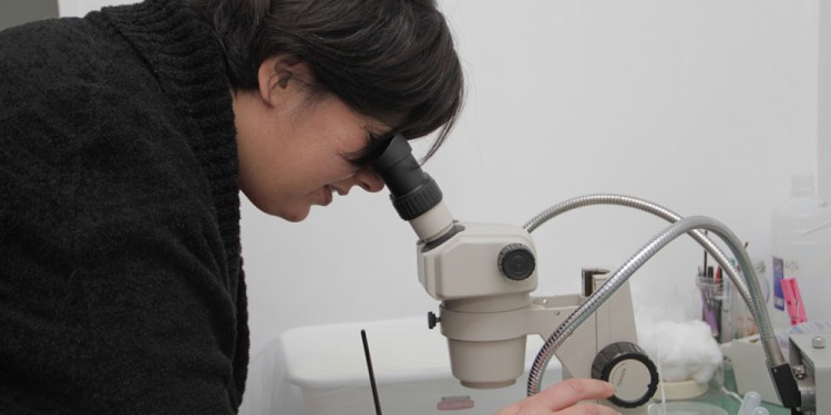 INVESTIGACIÓN. Marianela García Alba es la responsable del laboratorio que lleva adelante este trabajo.