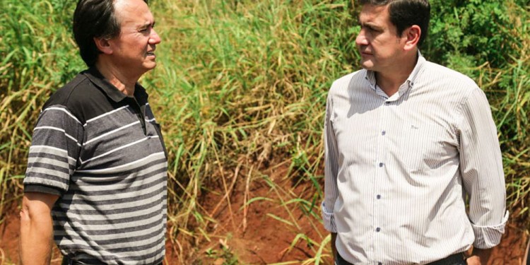 CANDIDATOS. Kovalski (izquierda) y el intendente Martínez (derecha) se postularon nuevamente para el 7 de mayo.