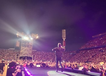 La Konga hizo historia en Vélez e incluyó a Cristian Castro al recital