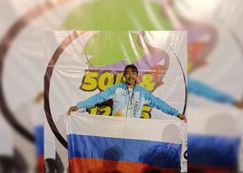 Rolón alcanzó el podio en la Copa Sudamericana