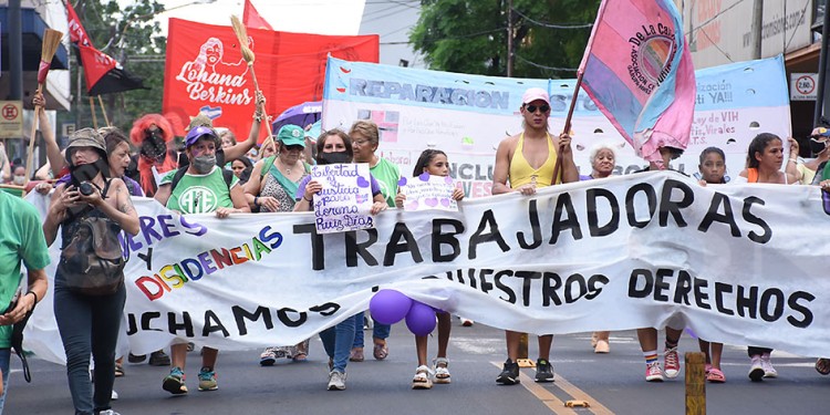 RECORRIDA. Las calles de Posadas una vez más estarán copadas por mujeres y disidencias.