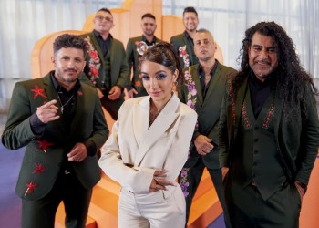 María Becerra grabó video con Ráfaga