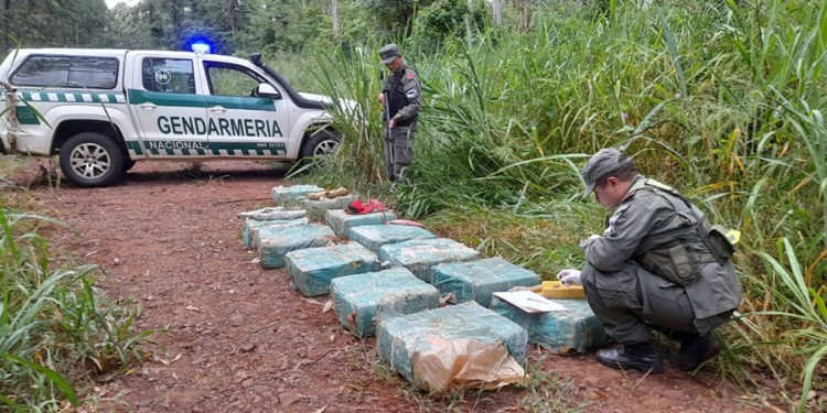 Bultos utilizados en el transporte de estupefacientes
