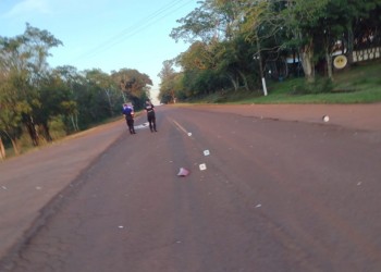 Adolescente murió atropellado en Eldorado