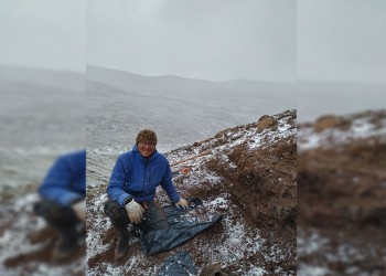 El paleontólogo misionero y una nueva expedición exitosa en el sur del país