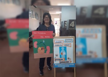 Tras ser diagnosticada con nefritis intersticial, se refugió en el arte como medio de expresión