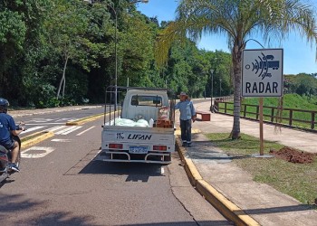 En Puerto Iguazú ya funcionan a pleno  los reductores electrónicos de velocidad