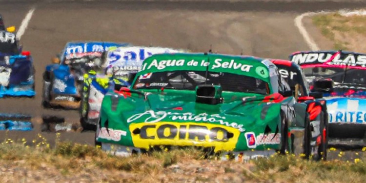 SIN FUERZAS. El Chevy de “Rudito” no tuvo poder para seguir a los líderes.