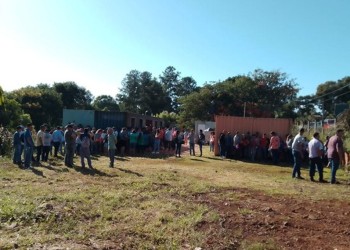 Protesta en San Antonio por el abandono de la Escuela Especial 52