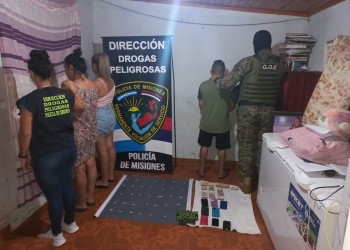 Desbarataron búnker narco en Posadas y detuvieron a dos personas
