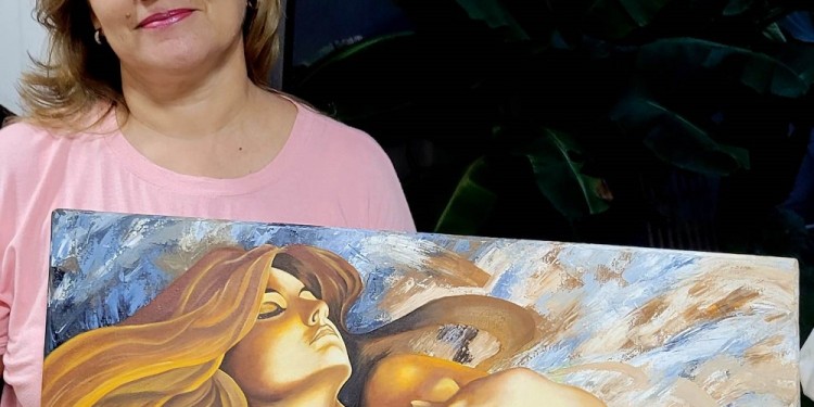 Liliana Baez, docente de alma y profesora de arte.