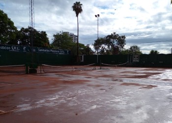 Tenis: la lluvia aguó la fiesta en el Itapúa