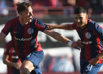 San Lorenzo goleó a Gimnasia y se afianza en la cima del torneo