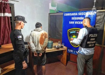 Arrestaron a un joven acusado de robar una capilla en San Vicente