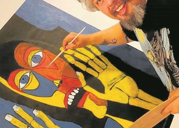 Obras de Hugo Quintanilla se exponen en el Carrousel del museo del Louvre