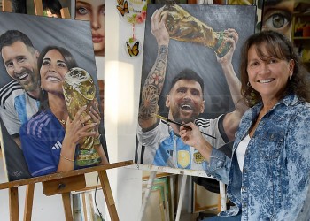 “Messi y Antonela son el ejemplo de lo que quiero vean mis hijos”