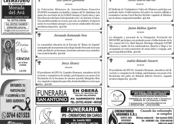 Fúnebres del jueves 6 de abril de 2023