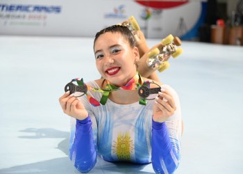 Sudamericano de Patinaje: la despedida, con medalla