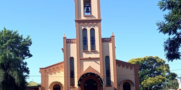 TODO LISTO. En la parroquia San Pedro y San Pablo están preparados para la celebración del Día del Trabajador.