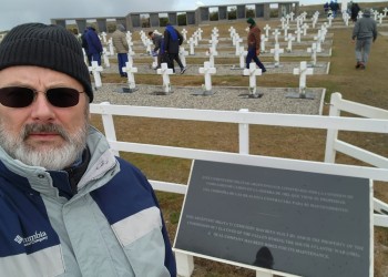 “Me hizo lagrimear tocar el suelo de las Islas Malvinas”