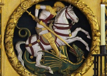 La historia de San Jorge, el que lucha contra el mal