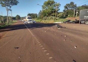 Heridos tras el choque entre dos motocicletas