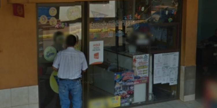 La apuesta se realizó en la Agencia 353 de Eldorado (Google Street View)