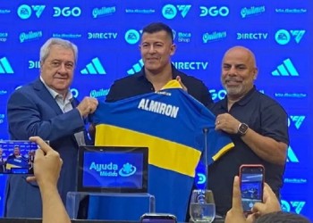 Almirón se estrenó en Boca: “No hay mucho tiempo, hay que dar vuelta la página”